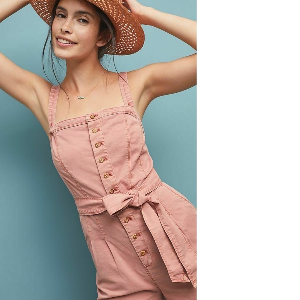 new Anthropologie Desmond Jumpsuit - Picture 2 of 4